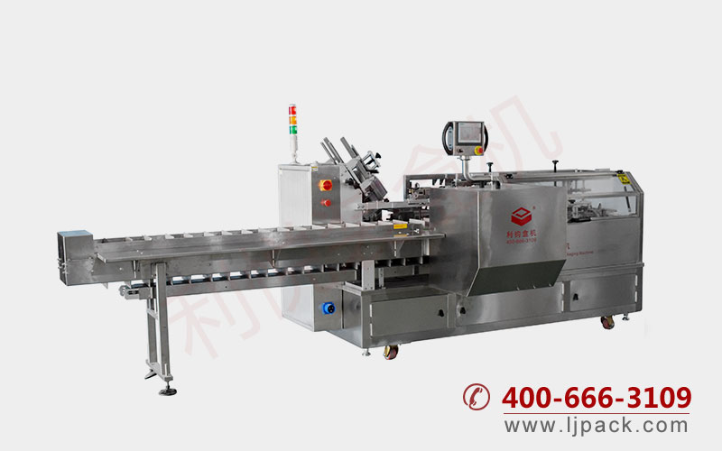 挂钩盒装盒机左视图